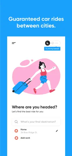 Captura de Pantalla 2 Hitch - City-to-City Rideshare iphone