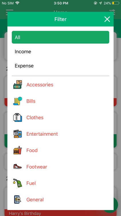 Expense Manager - Daily Budget screenshot-7