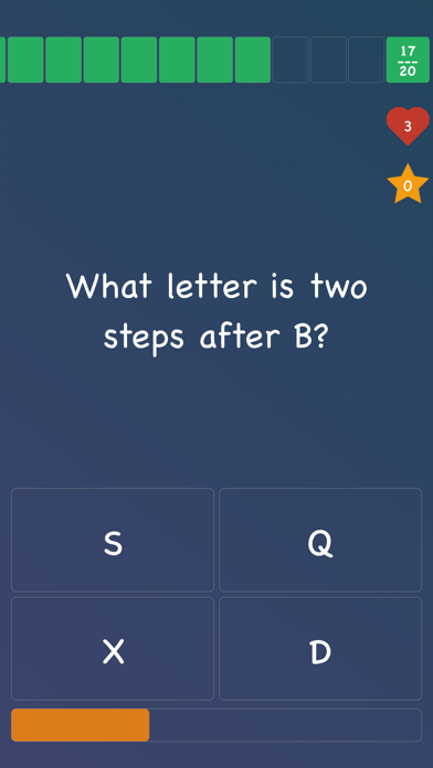 LetterQuiz screenshot 2