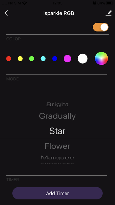 Isparkle RGB screenshot 2