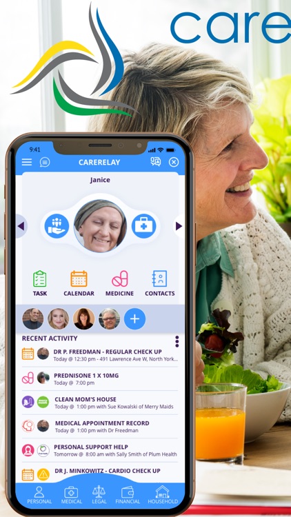 CareRelay Caregiving Manager