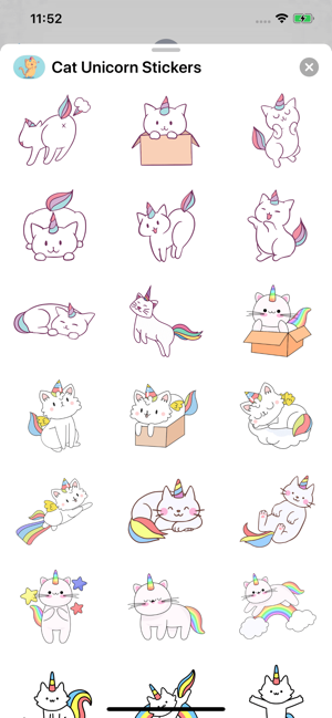 Cat Unicorn Stickers(圖3)-速報App