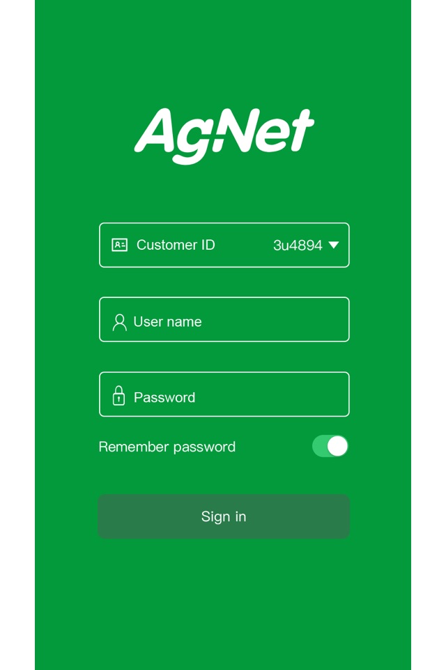 AgNet screenshot 2