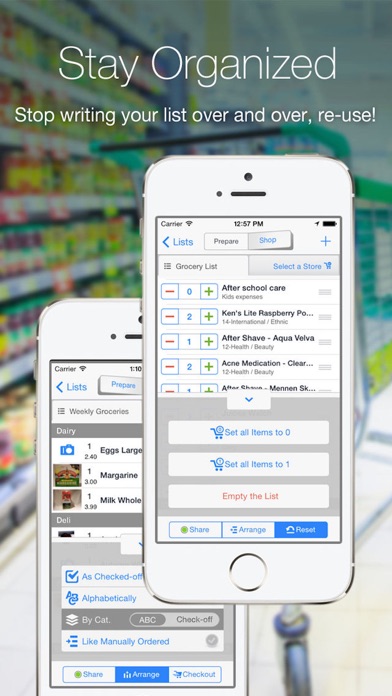 Grocery Gadget - Shopping List Screenshot 3