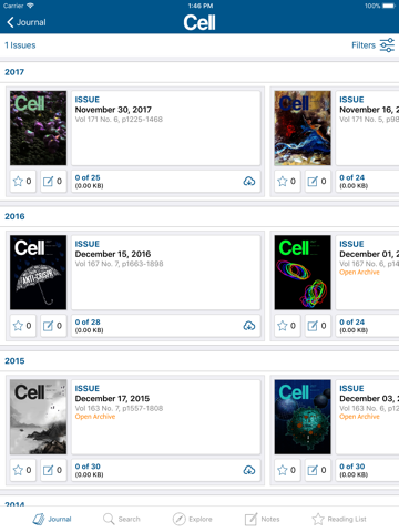 Cell Press Journal Reader screenshot 4
