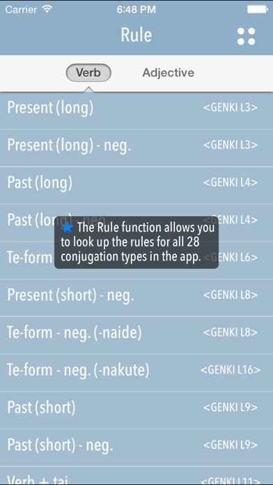 GENKI Conjugation Cards GENKI Conjugation Cards