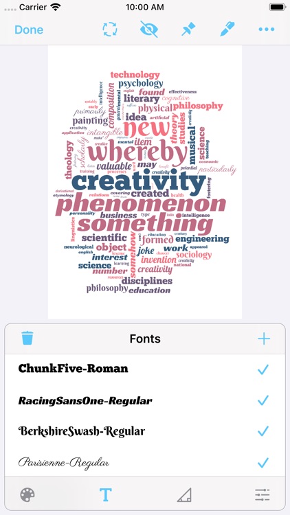 Wordsalad - Smart Word Clouds