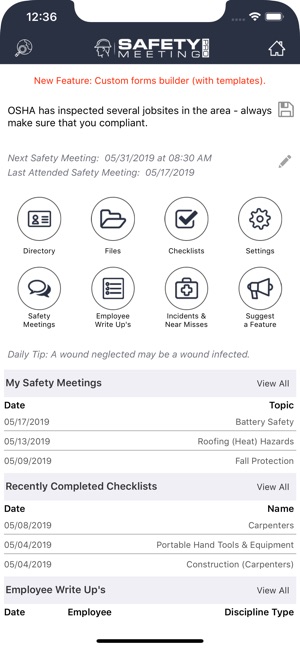 Safety Meeting Pro(圖1)-速報App