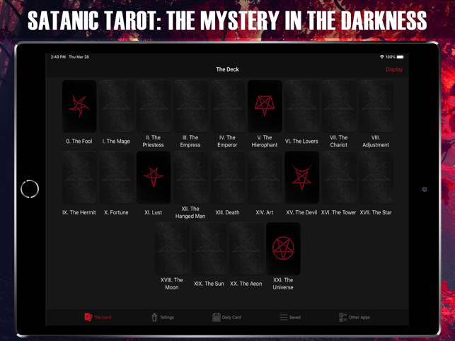 Satanic Tarot HD for damned(圖1)-速報App