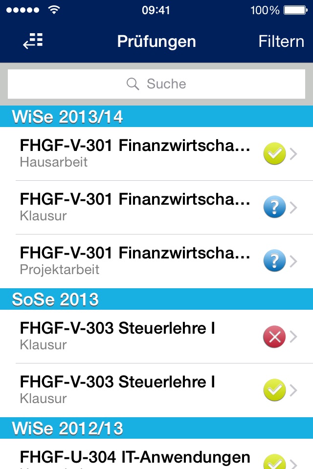 Campusmanagement Uni Paderborn screenshot 4