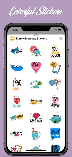 Funky Everyday Stickers(圖2)-速報App