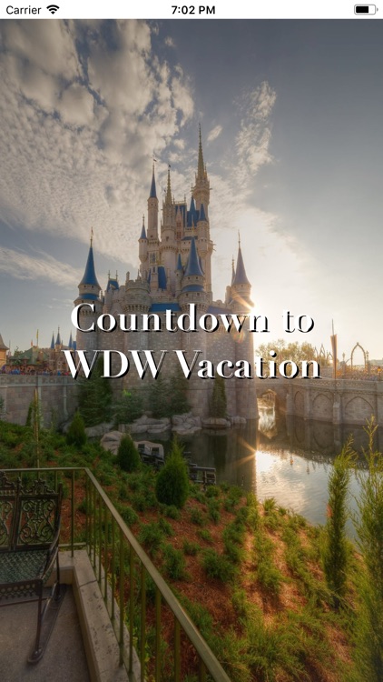 Countdown to WDW Vacation