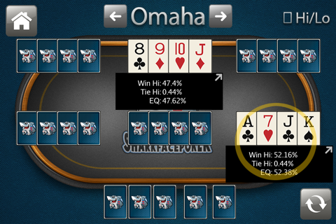 HORSE Poker Calculator - náhled