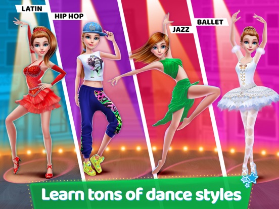 Dance School Stories iPad app afbeelding 2