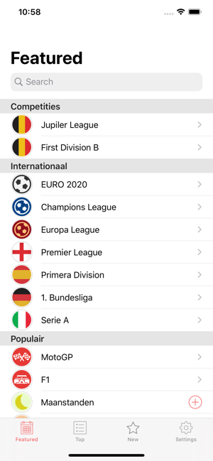 Jupiler Pro League Wedstrijden(圖4)-速報App