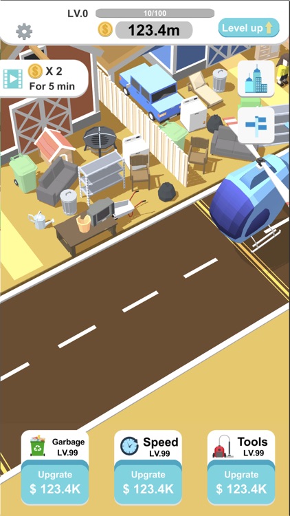 Idle Clean City screenshot-3