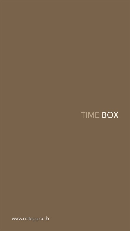 TIMEBOX : timer