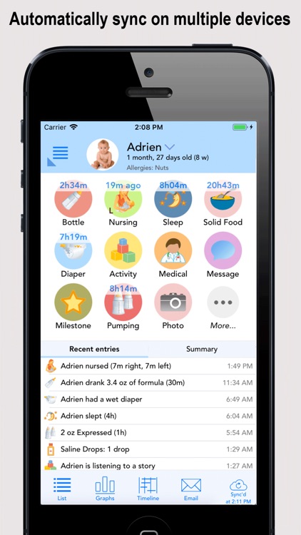 Baby Connect (Activity Log)
