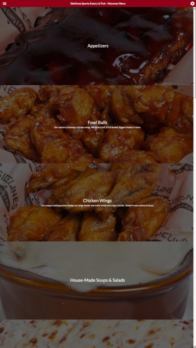 Sidelines Sports Eatery & Pub screenshot 2