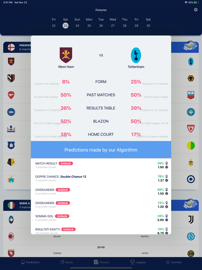 Tipstar - football predictions