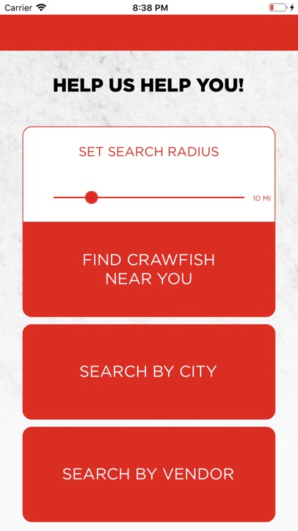 The Crawfish App