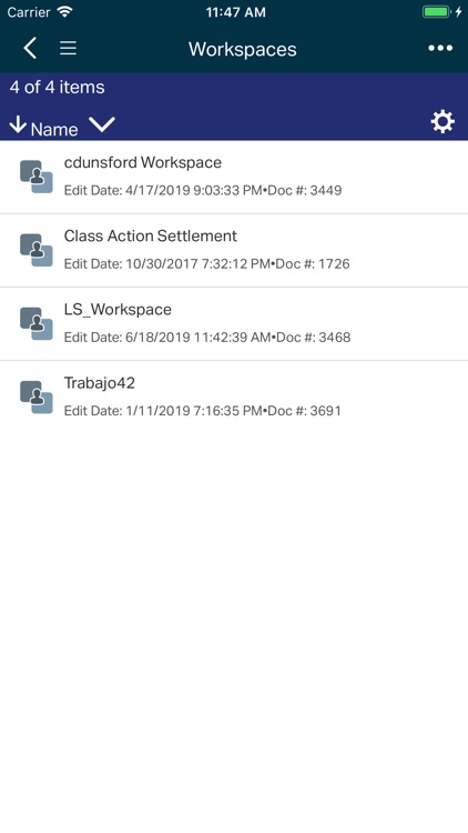 OpenText eDOCS InfoCenter