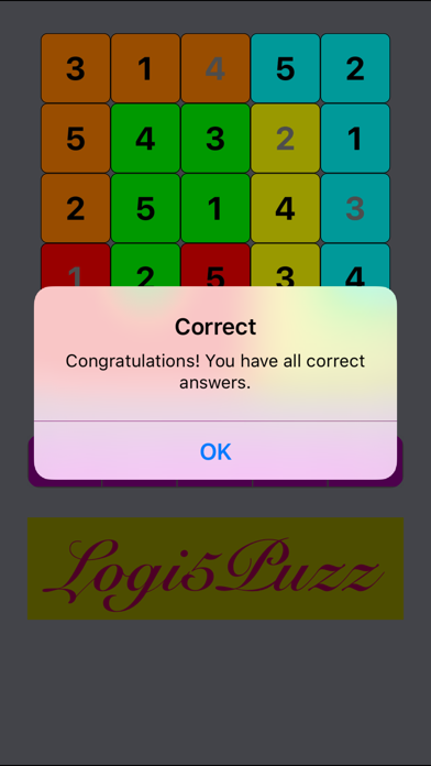 How to cancel & delete Logi5Puzz - 5x5 jigsaw Sudoku from iphone & ipad 4