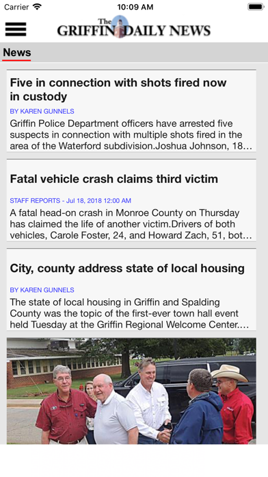 Griffin Daily News screenshot 3