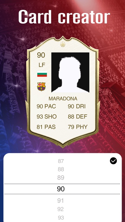 FUT 20 Card Creator