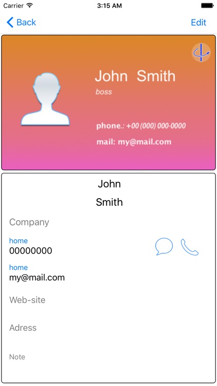 Business Card Holder Simple