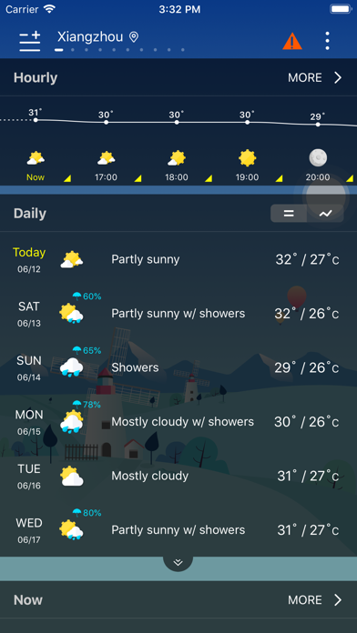 天気-リアルタイムの天気とレーダー screenshot1