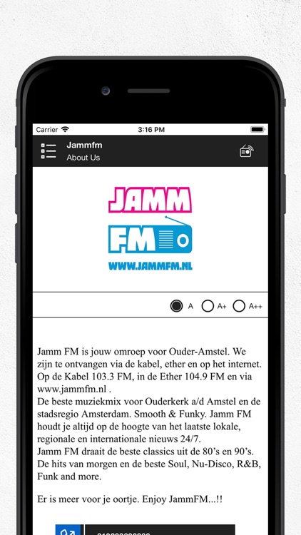 Jammfm screenshot-3