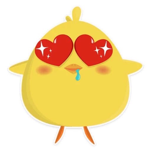 Chicky chick - chicken emoji iOS App