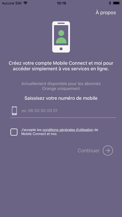 Mobile Connect et Moi