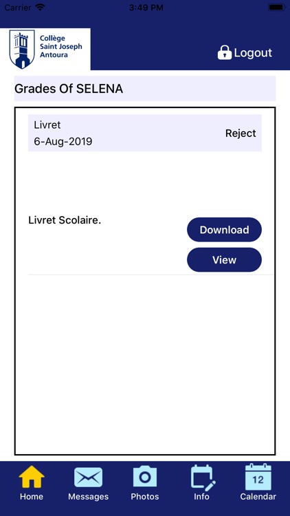 CSJ Antoura - Parents App screenshot-3