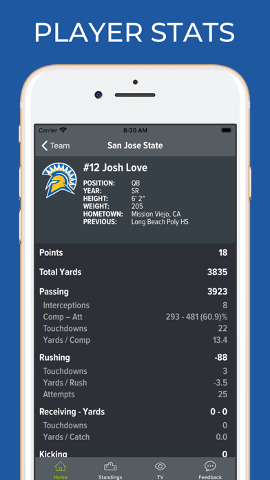 San Jose State Football App screenshot 4