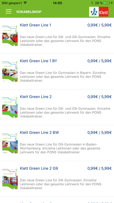 How to cancel & delete Green Line Vokabeltrainer from iphone & ipad 2