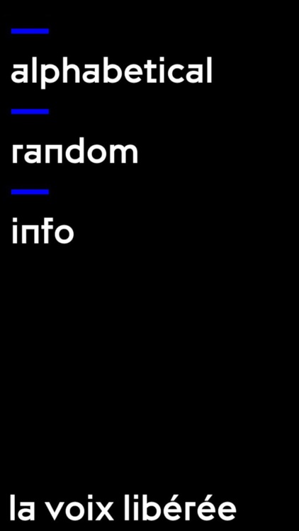 La Voix Libérée. Poésie sonore