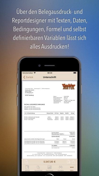 HWA.lignum Finanz screenshot-4