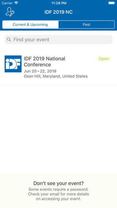 IDF 2019 National Conference screenshot 2