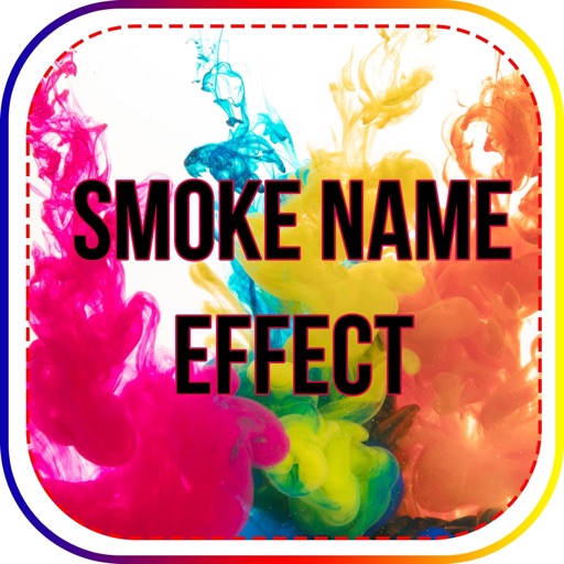 Smoke Name Effect iOS App