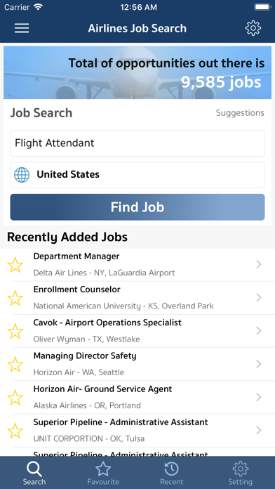 How to cancel & delete Airlines Jobs (CareerFocus) from iphone & ipad 1