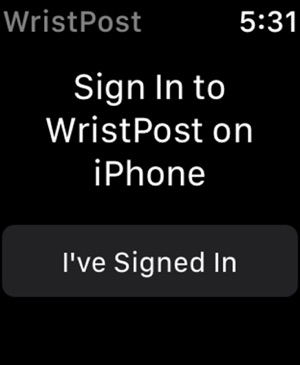 WristPost for Facebook