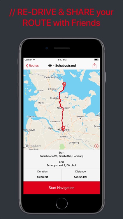 Dream Routes THE Road Trip App