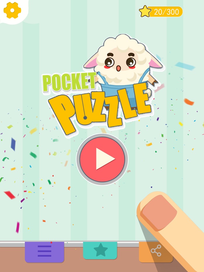 Pocket puzzle - Matching shape