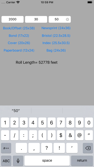 How to cancel & delete Paper Roll Length from iphone & ipad 1