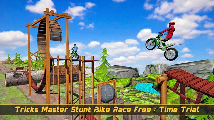 Tricky Bike Stunt Racing Game screenshot-4