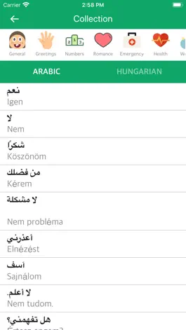 Game screenshot Arabic Hungarian Dictionary mod apk