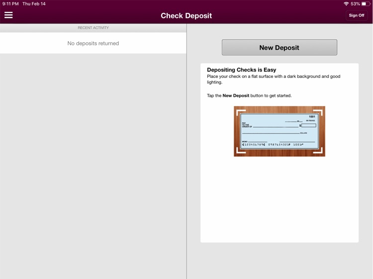 Johnson Bank for iPad