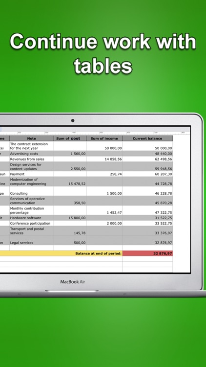 Financial Tracker pro - Tables screenshot-4